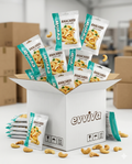 Anacardi Tostati e Salati Evviva - Snack Croccante (Multipack 12/24/36 pz)