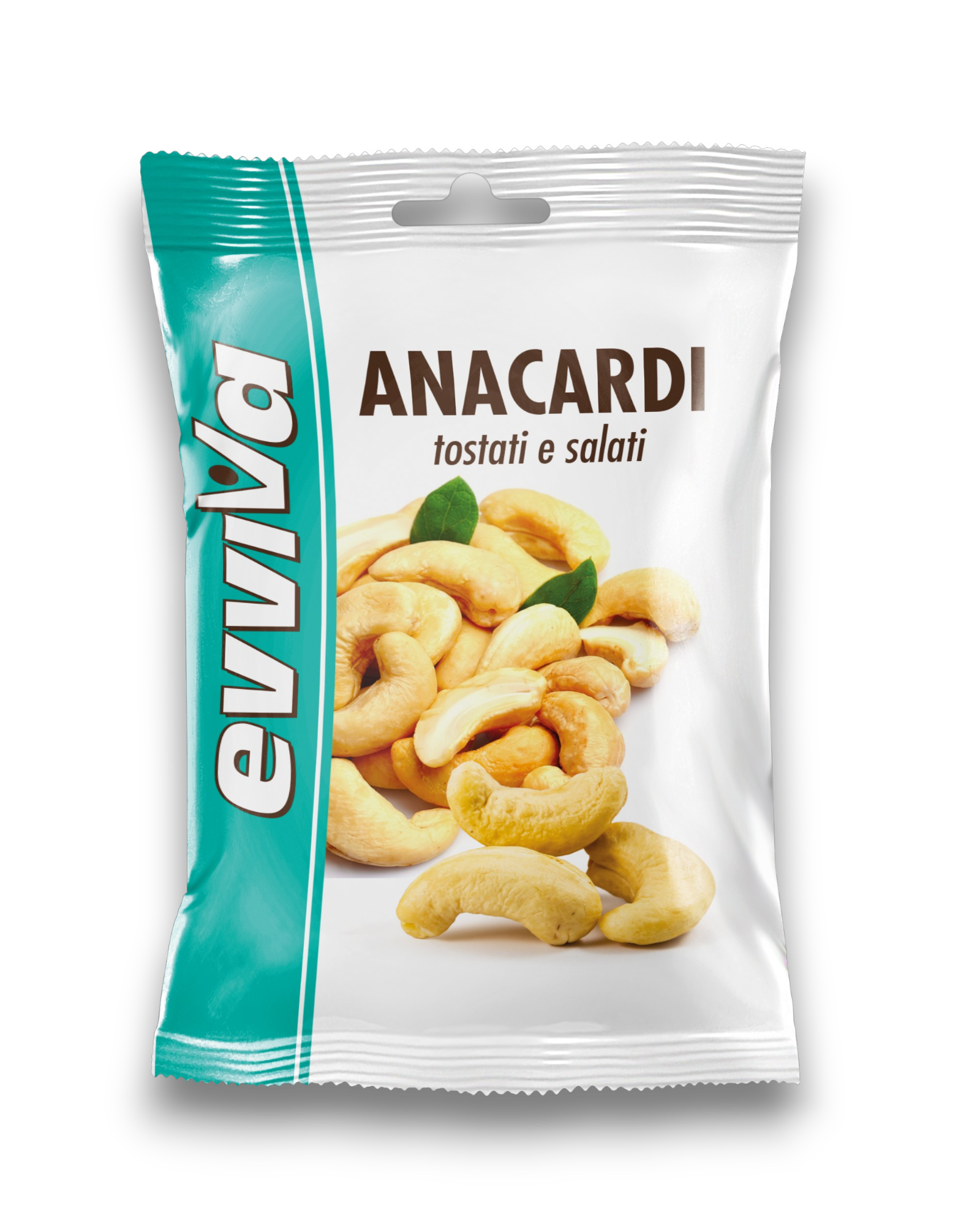 Anacardi Tostati e Salati Linea Evviva - Snack 25g