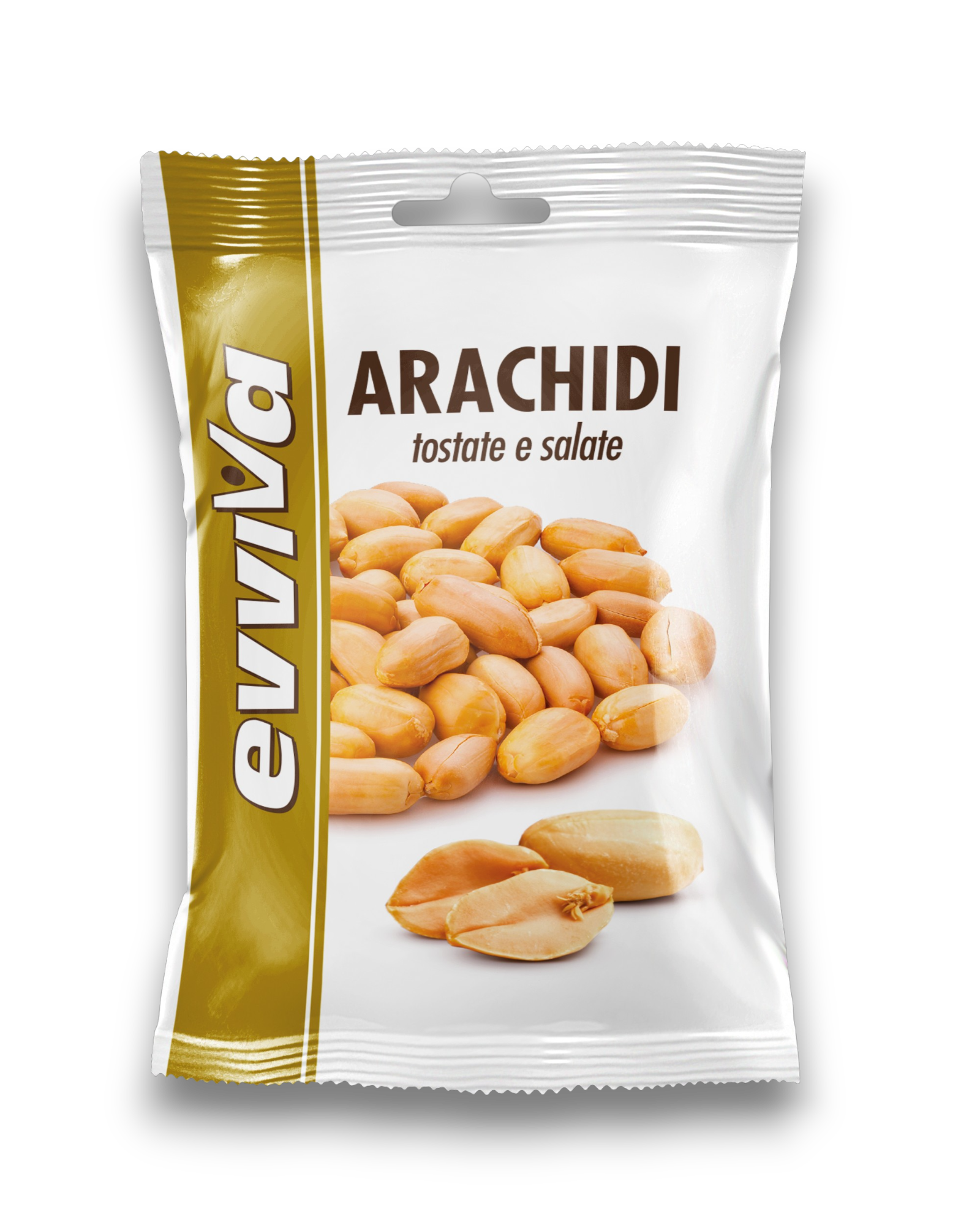 Arachidi Salate Linea Evviva - Snack Monoporzione 25g