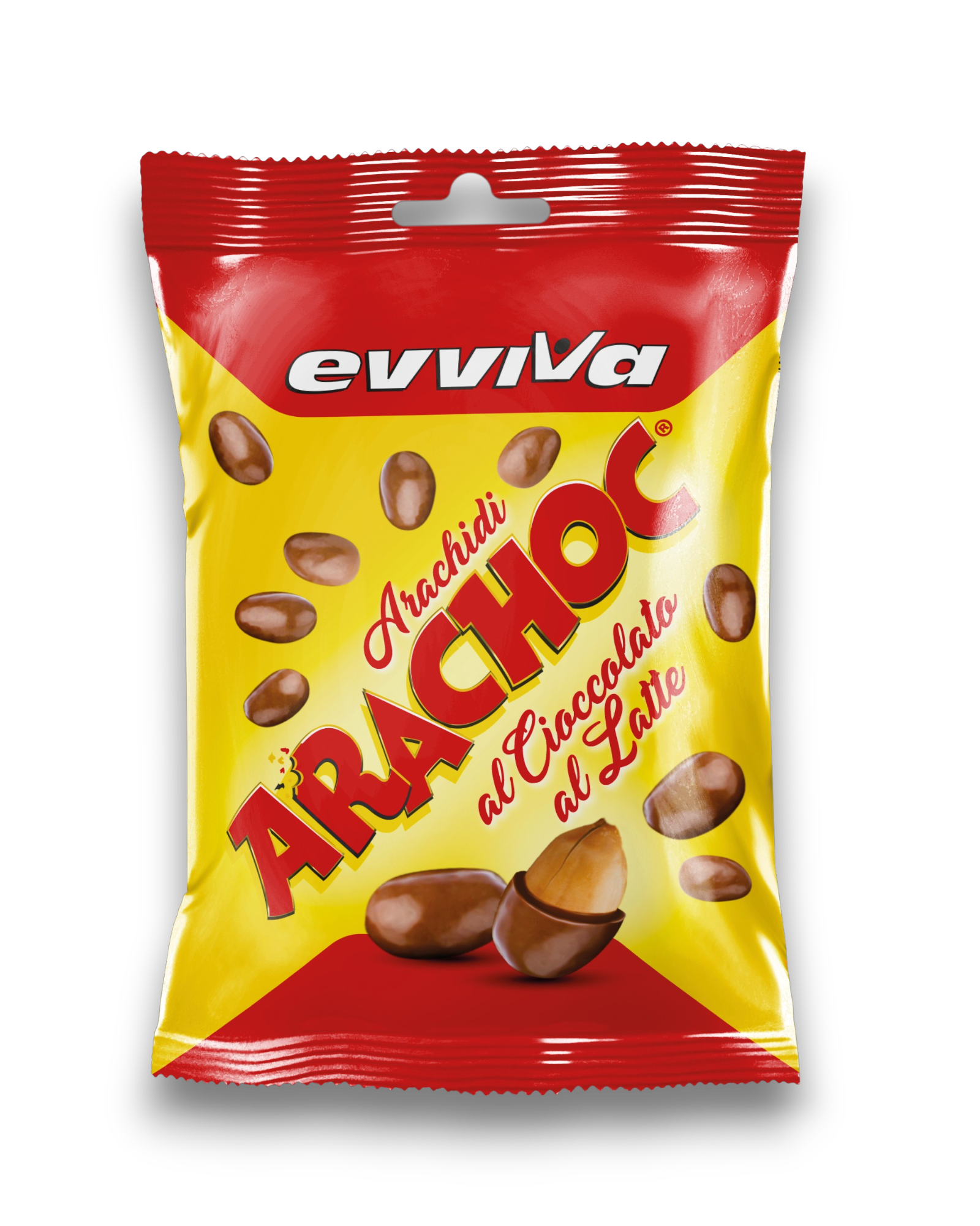 Arachoc Linea Evviva - Arachidi Ricoperte di Cioccolato 25g