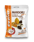 Mandorle al Cioccolato Fondente Linea Evviva - Snack Gourmet 25g